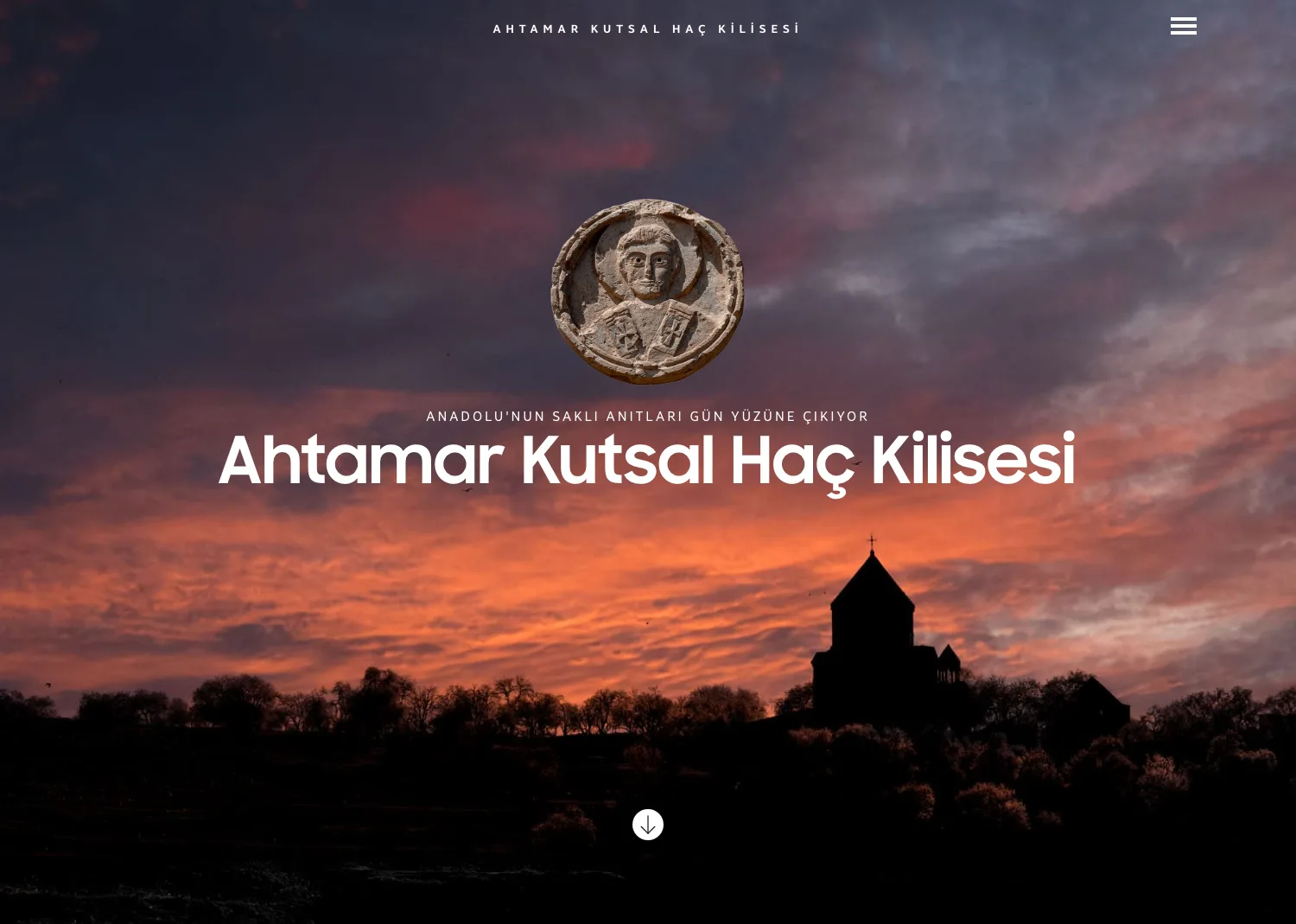 Ahtamar Kutsal Haç Kilisesi Webflow web sitesi tasarımı — Klyne Creative Studio